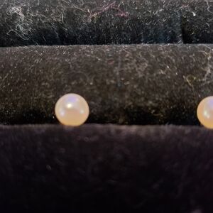 Classic Pearl Stud Earrings